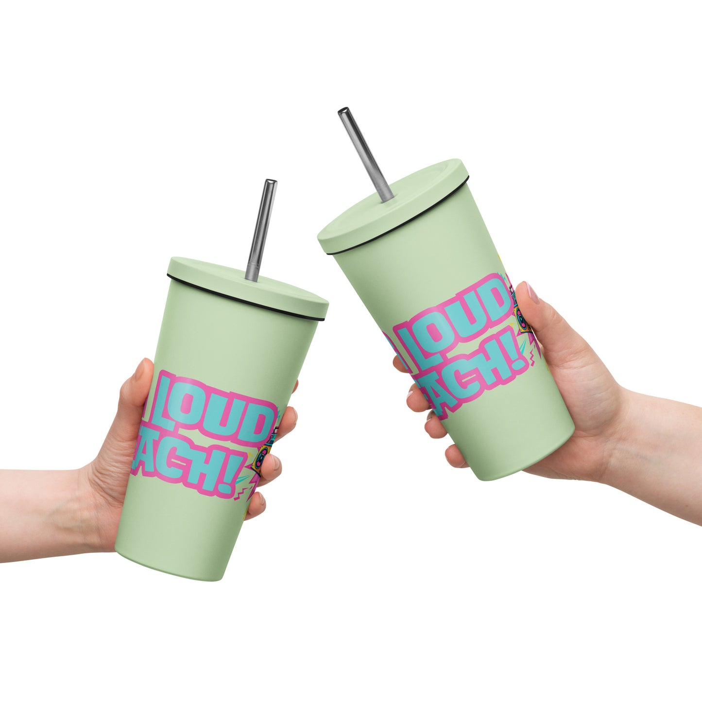 [HAPPENING NOW!] Big Loud Beach Insulated Tumbler with Straw