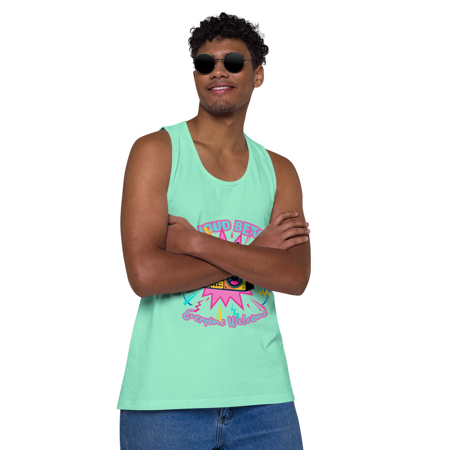 [HAPPENING NOW!] Big Loud Beach Men's Tank Top