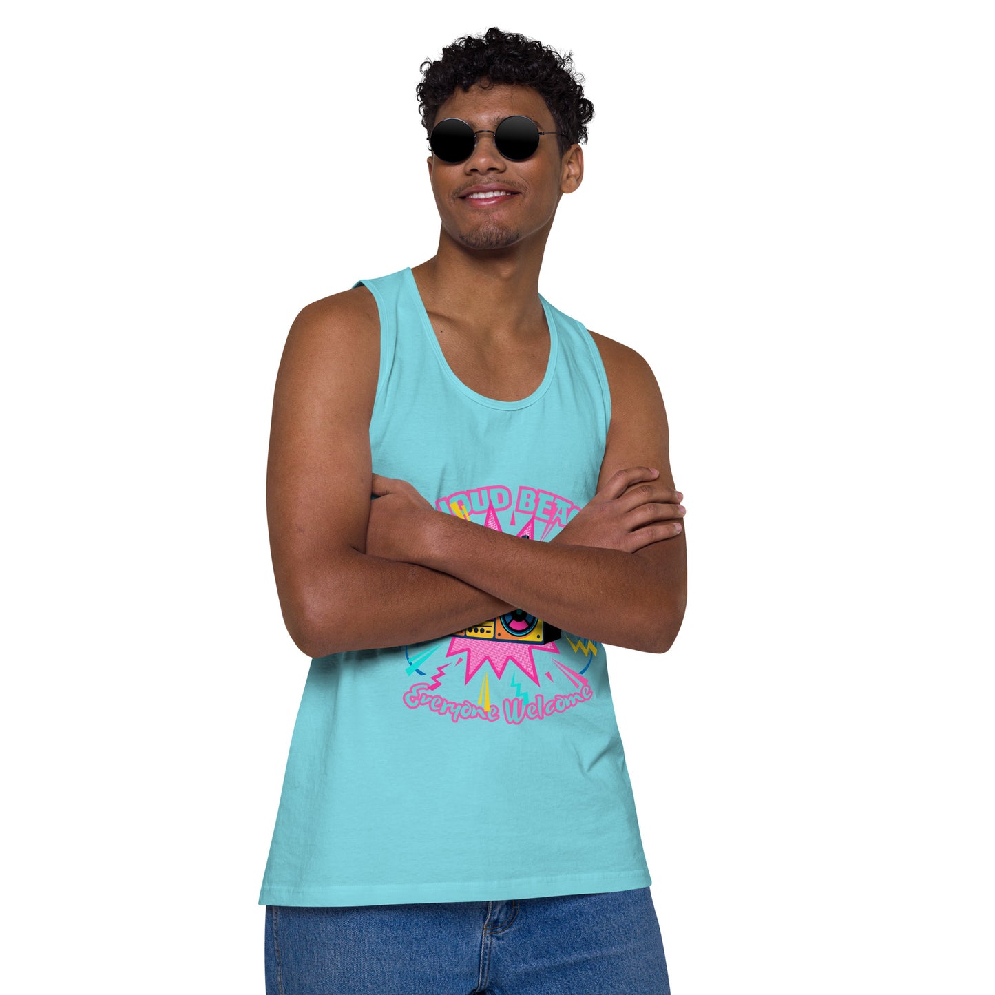 [HAPPENING NOW!] Big Loud Beach Men's Tank Top