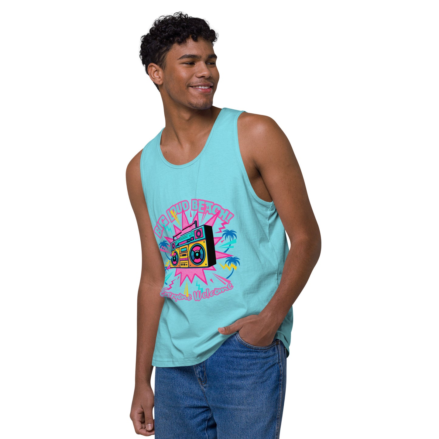 [HAPPENING NOW!] Big Loud Beach Men's Tank Top