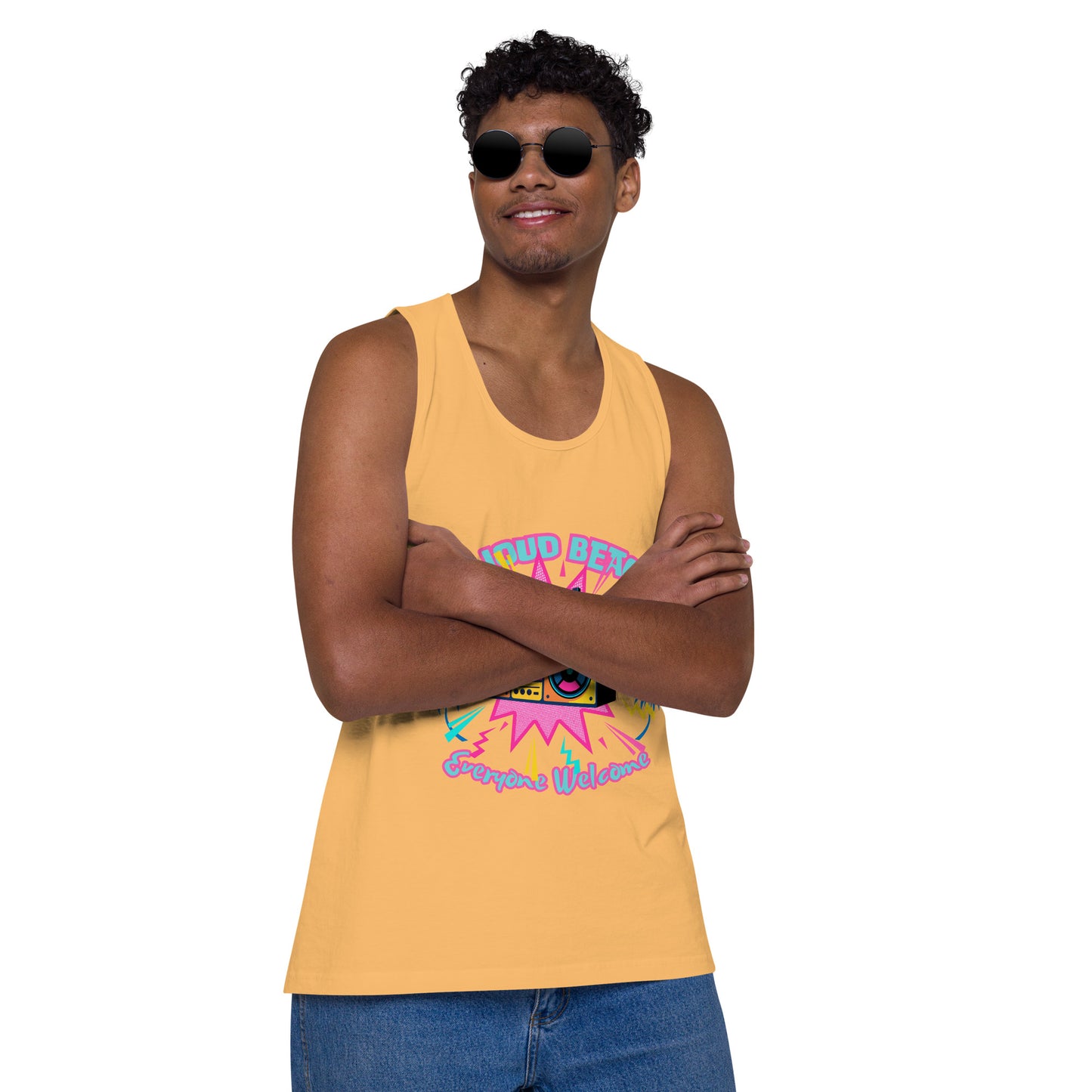 [HAPPENING NOW!] Big Loud Beach Men's Tank Top