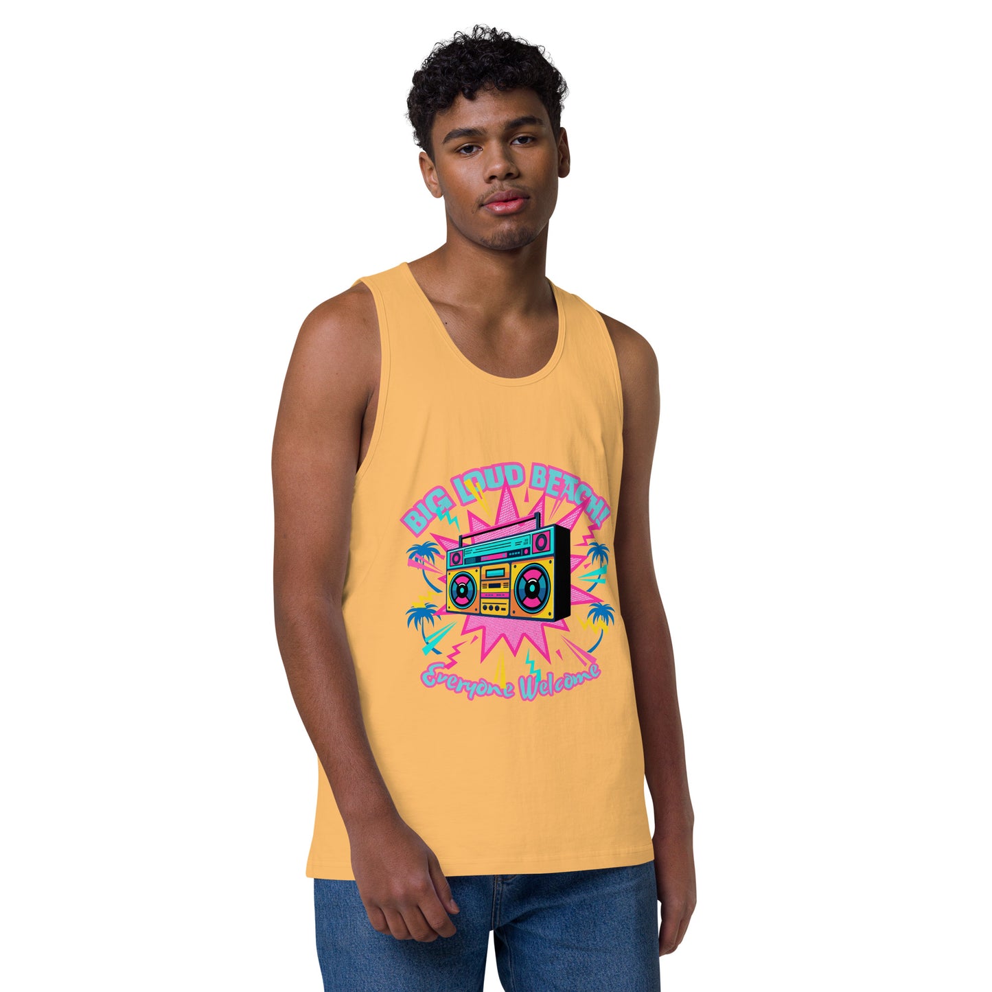 [HAPPENING NOW!] Big Loud Beach Men's Tank Top