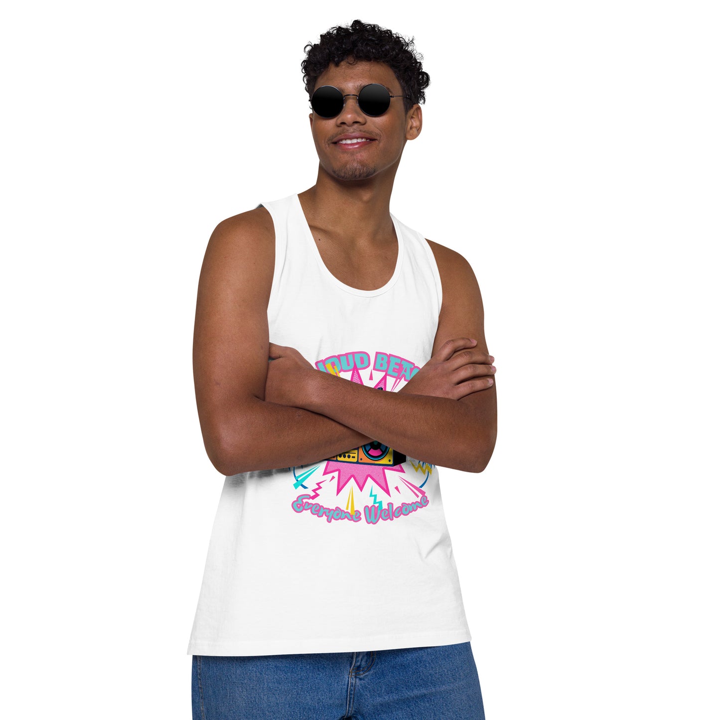 [HAPPENING NOW!] Big Loud Beach Men's Tank Top